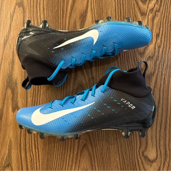 Size 12.5 Nike Vapor Untouchable Pro 3 Football Cleats AO3021-007 ‘Tidal Blue’ main image 6